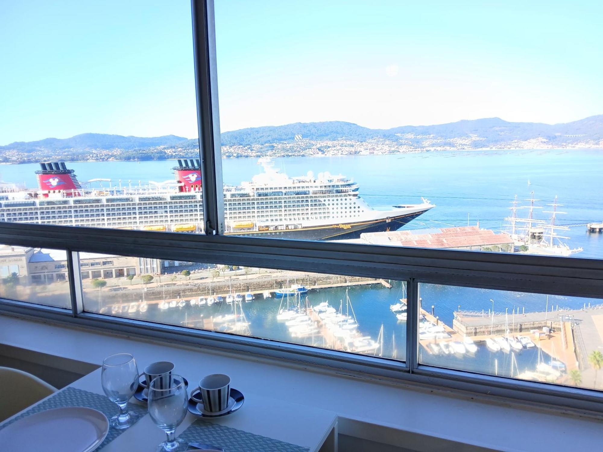 Apartamento Impresionantes vistas en el centro de Vigo Exterior foto